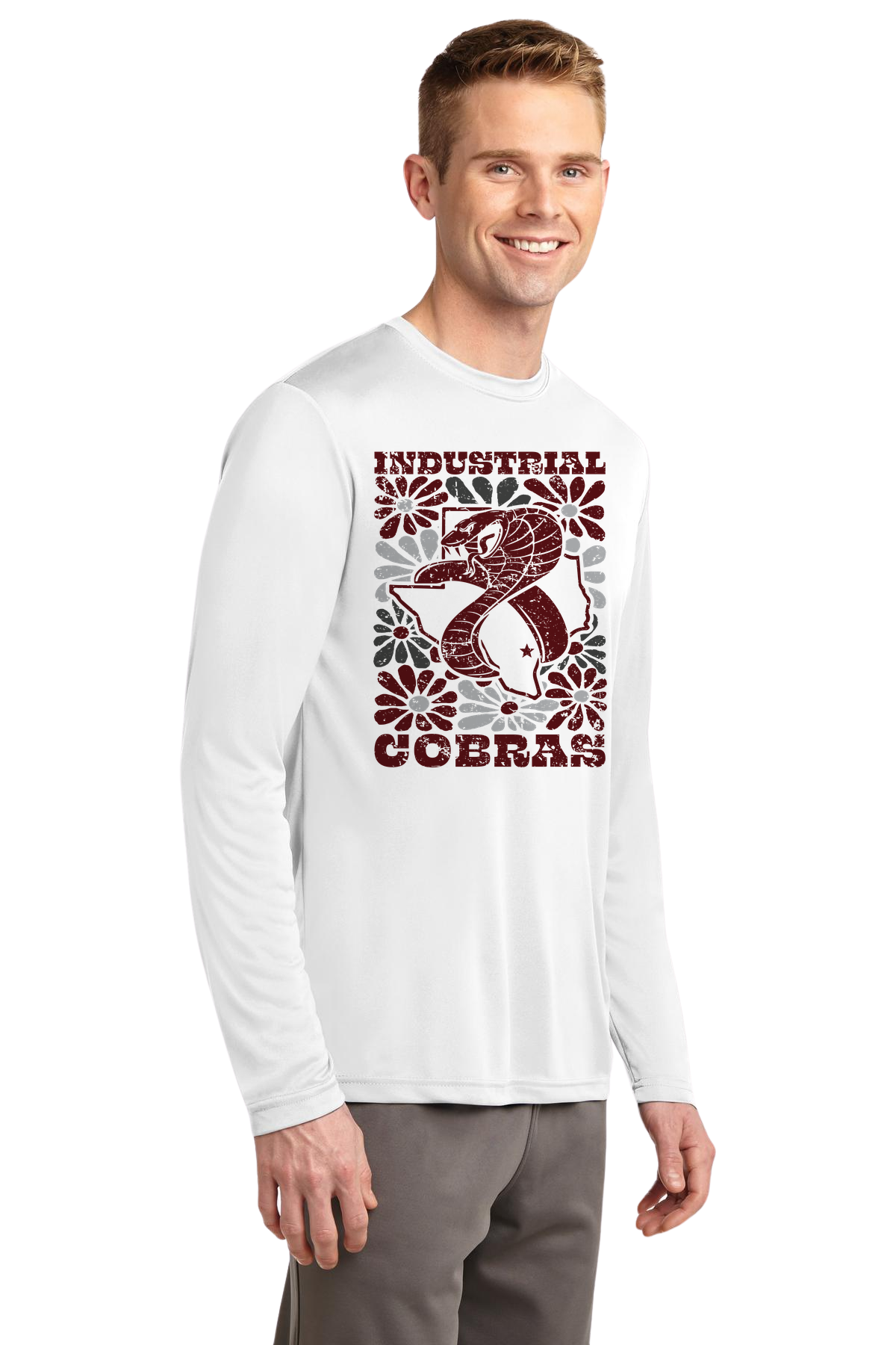 Retro Industrial Cobras Spirit Wear - Dry-Fit