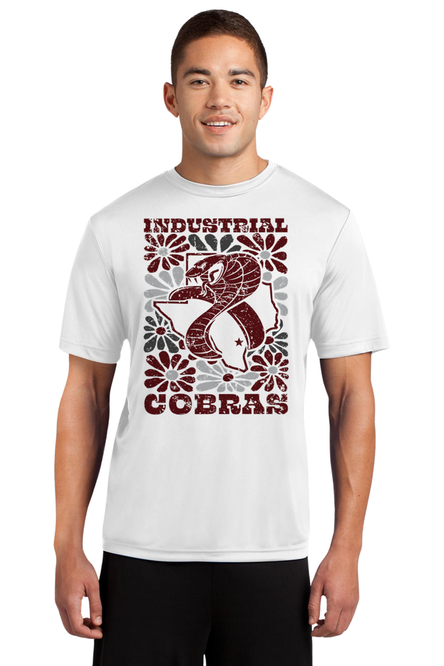 Retro Industrial Cobras Spirit Wear - Dry-Fit